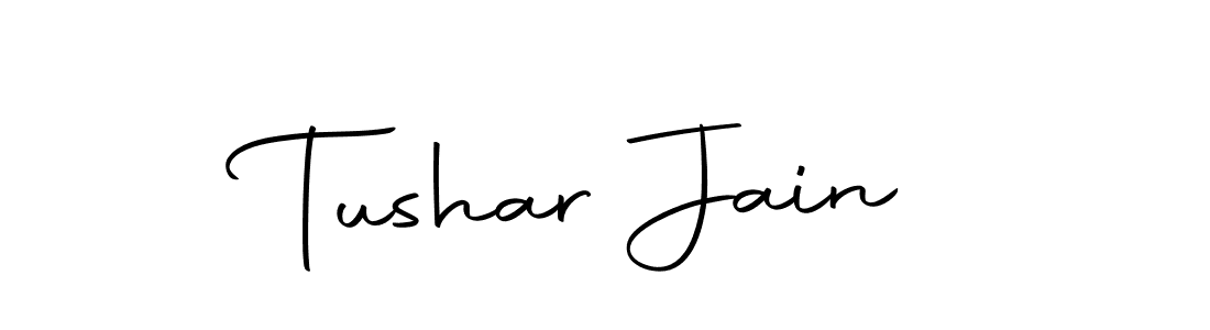 Design your own signature with our free online signature maker. With this signature software, you can create a handwritten (Autography-DOLnW) signature for name Tushar Jain. Tushar Jain signature style 10 images and pictures png