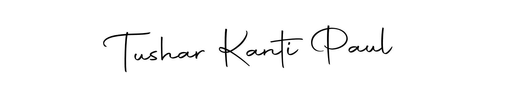 Make a beautiful signature design for name Tushar Kanti Paul. With this signature (Autography-DOLnW) style, you can create a handwritten signature for free. Tushar Kanti Paul signature style 10 images and pictures png