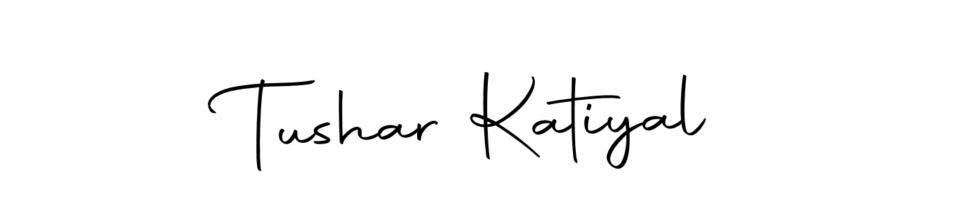 Make a beautiful signature design for name Tushar Katiyal. With this signature (Autography-DOLnW) style, you can create a handwritten signature for free. Tushar Katiyal signature style 10 images and pictures png