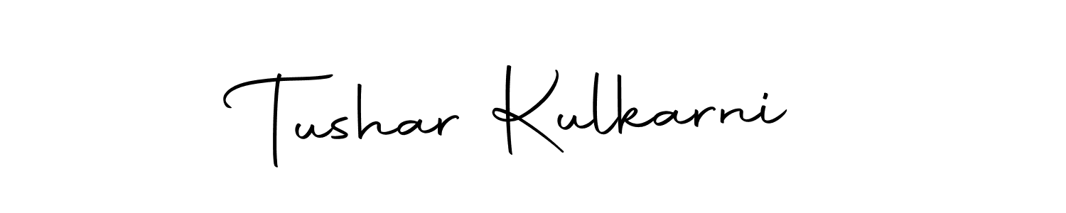 It looks lik you need a new signature style for name Tushar Kulkarni. Design unique handwritten (Autography-DOLnW) signature with our free signature maker in just a few clicks. Tushar Kulkarni signature style 10 images and pictures png
