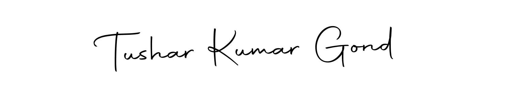Similarly Autography-DOLnW is the best handwritten signature design. Signature creator online .You can use it as an online autograph creator for name Tushar Kumar Gond. Tushar Kumar Gond signature style 10 images and pictures png