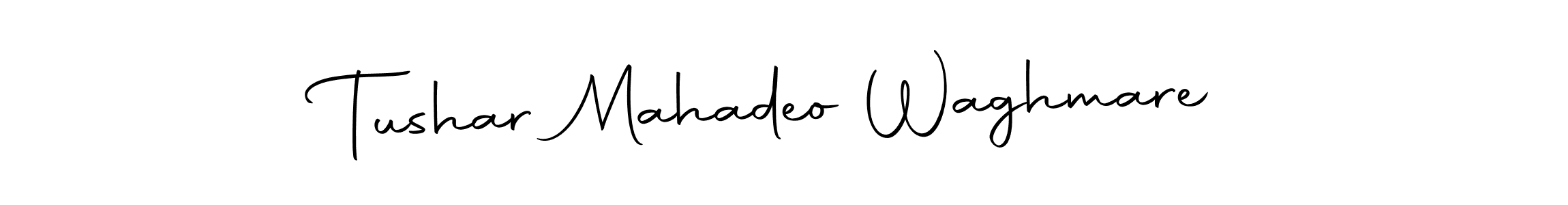 Use a signature maker to create a handwritten signature online. With this signature software, you can design (Autography-DOLnW) your own signature for name Tushar Mahadeo Waghmare. Tushar Mahadeo Waghmare signature style 10 images and pictures png