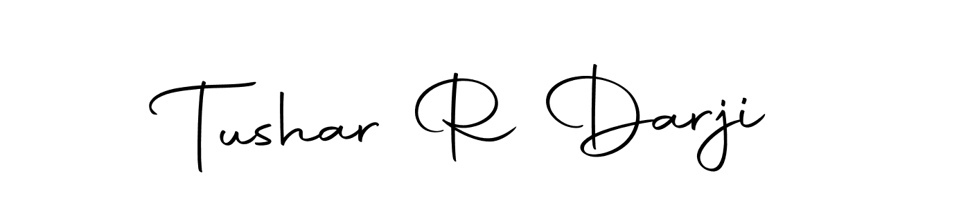 Use a signature maker to create a handwritten signature online. With this signature software, you can design (Autography-DOLnW) your own signature for name Tushar R Darji. Tushar R Darji signature style 10 images and pictures png