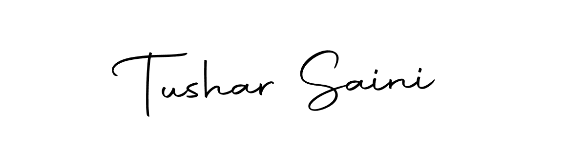 Similarly Autography-DOLnW is the best handwritten signature design. Signature creator online .You can use it as an online autograph creator for name Tushar Saini. Tushar Saini signature style 10 images and pictures png