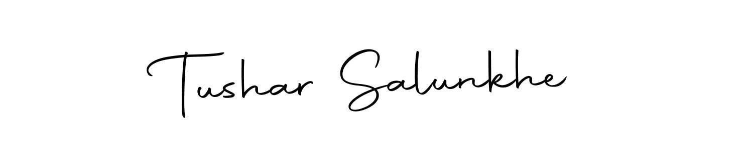 Also we have Tushar Salunkhe name is the best signature style. Create professional handwritten signature collection using Autography-DOLnW autograph style. Tushar Salunkhe signature style 10 images and pictures png
