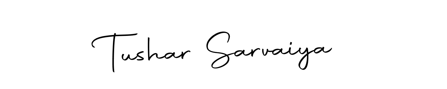 This is the best signature style for the Tushar Sarvaiya name. Also you like these signature font (Autography-DOLnW). Mix name signature. Tushar Sarvaiya signature style 10 images and pictures png