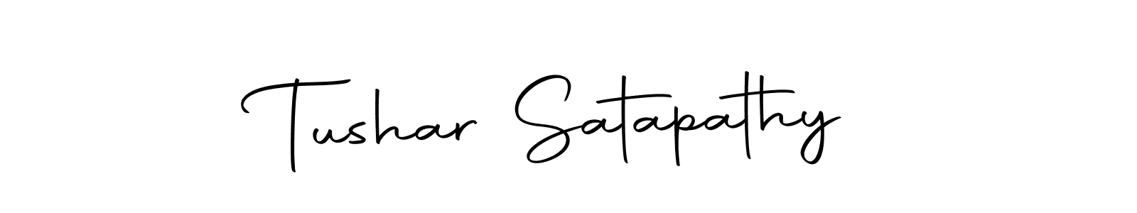 Use a signature maker to create a handwritten signature online. With this signature software, you can design (Autography-DOLnW) your own signature for name Tushar Satapathy. Tushar Satapathy signature style 10 images and pictures png