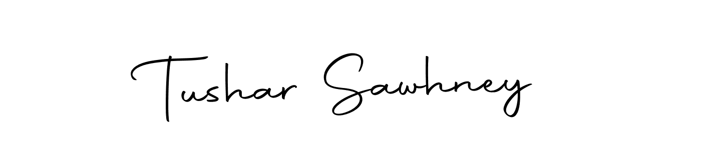 Make a beautiful signature design for name Tushar Sawhney. With this signature (Autography-DOLnW) style, you can create a handwritten signature for free. Tushar Sawhney signature style 10 images and pictures png