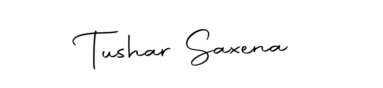 Autography-DOLnW is a professional signature style that is perfect for those who want to add a touch of class to their signature. It is also a great choice for those who want to make their signature more unique. Get Tushar Saxena name to fancy signature for free. Tushar Saxena signature style 10 images and pictures png