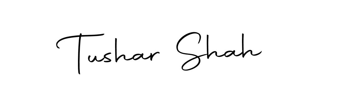 The best way (Autography-DOLnW) to make a short signature is to pick only two or three words in your name. The name Tushar Shah include a total of six letters. For converting this name. Tushar Shah signature style 10 images and pictures png