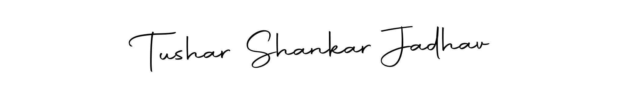 Use a signature maker to create a handwritten signature online. With this signature software, you can design (Autography-DOLnW) your own signature for name Tushar Shankar Jadhav. Tushar Shankar Jadhav signature style 10 images and pictures png