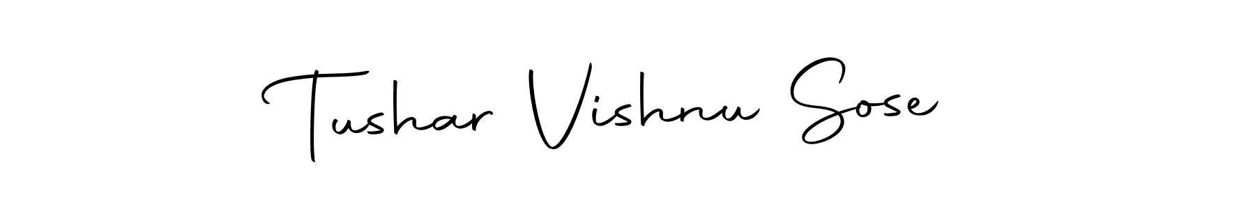 Here are the top 10 professional signature styles for the name Tushar Vishnu Sose. These are the best autograph styles you can use for your name. Tushar Vishnu Sose signature style 10 images and pictures png