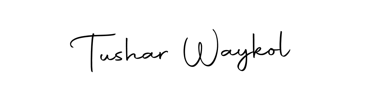 Similarly Autography-DOLnW is the best handwritten signature design. Signature creator online .You can use it as an online autograph creator for name Tushar Waykol. Tushar Waykol signature style 10 images and pictures png