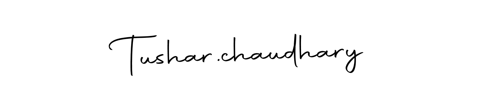 Also we have Tushar.chaudhary name is the best signature style. Create professional handwritten signature collection using Autography-DOLnW autograph style. Tushar.chaudhary signature style 10 images and pictures png