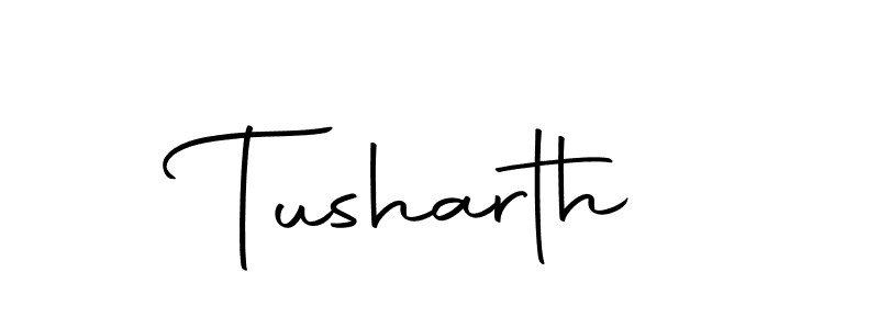 Create a beautiful signature design for name Tusharth. With this signature (Autography-DOLnW) fonts, you can make a handwritten signature for free. Tusharth signature style 10 images and pictures png