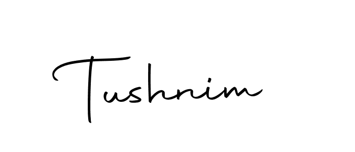 You should practise on your own different ways (Autography-DOLnW) to write your name (Tushnim) in signature. don't let someone else do it for you. Tushnim signature style 10 images and pictures png