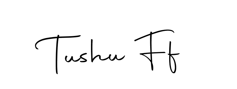 Tushu Ff stylish signature style. Best Handwritten Sign (Autography-DOLnW) for my name. Handwritten Signature Collection Ideas for my name Tushu Ff. Tushu Ff signature style 10 images and pictures png