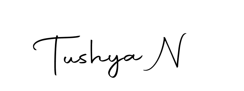 Autography-DOLnW is a professional signature style that is perfect for those who want to add a touch of class to their signature. It is also a great choice for those who want to make their signature more unique. Get Tushya N name to fancy signature for free. Tushya N signature style 10 images and pictures png