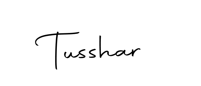 Design your own signature with our free online signature maker. With this signature software, you can create a handwritten (Autography-DOLnW) signature for name Tusshar. Tusshar signature style 10 images and pictures png