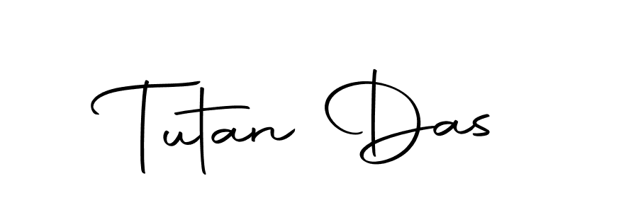 You should practise on your own different ways (Autography-DOLnW) to write your name (Tutan Das) in signature. don't let someone else do it for you. Tutan Das signature style 10 images and pictures png
