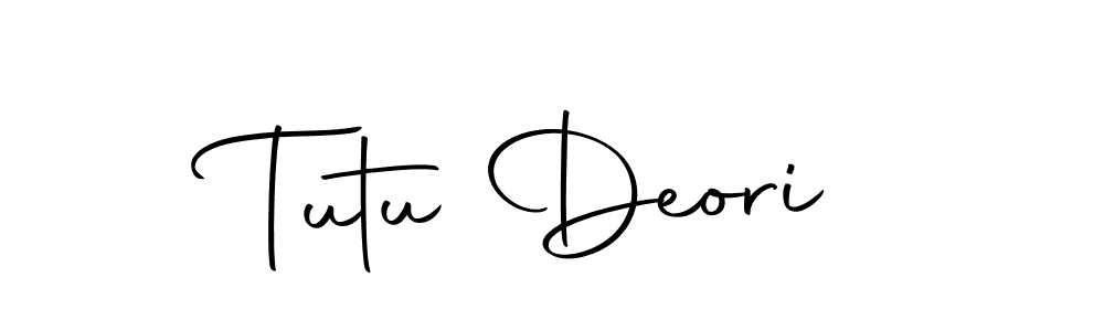 Once you've used our free online signature maker to create your best signature Autography-DOLnW style, it's time to enjoy all of the benefits that Tutu Deori name signing documents. Tutu Deori signature style 10 images and pictures png