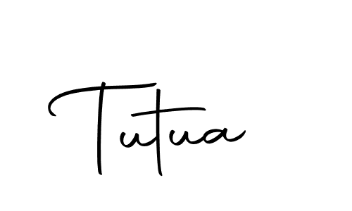 Use a signature maker to create a handwritten signature online. With this signature software, you can design (Autography-DOLnW) your own signature for name Tutua. Tutua signature style 10 images and pictures png
