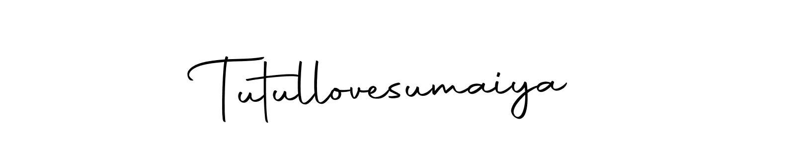 Similarly Autography-DOLnW is the best handwritten signature design. Signature creator online .You can use it as an online autograph creator for name Tutullovesumaiya. Tutullovesumaiya signature style 10 images and pictures png