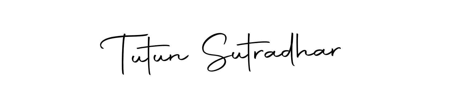 Check out images of Autograph of Tutun Sutradhar name. Actor Tutun Sutradhar Signature Style. Autography-DOLnW is a professional sign style online. Tutun Sutradhar signature style 10 images and pictures png