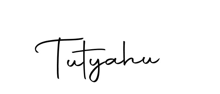 The best way (Autography-DOLnW) to make a short signature is to pick only two or three words in your name. The name Tutyahu include a total of six letters. For converting this name. Tutyahu signature style 10 images and pictures png