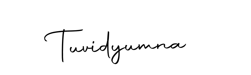 Use a signature maker to create a handwritten signature online. With this signature software, you can design (Autography-DOLnW) your own signature for name Tuvidyumna. Tuvidyumna signature style 10 images and pictures png