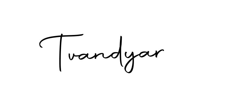 Create a beautiful signature design for name Tvandyar. With this signature (Autography-DOLnW) fonts, you can make a handwritten signature for free. Tvandyar signature style 10 images and pictures png