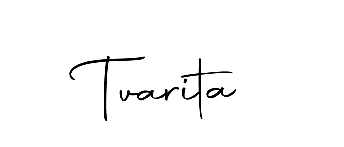 if you are searching for the best signature style for your name Tvarita. so please give up your signature search. here we have designed multiple signature styles  using Autography-DOLnW. Tvarita signature style 10 images and pictures png
