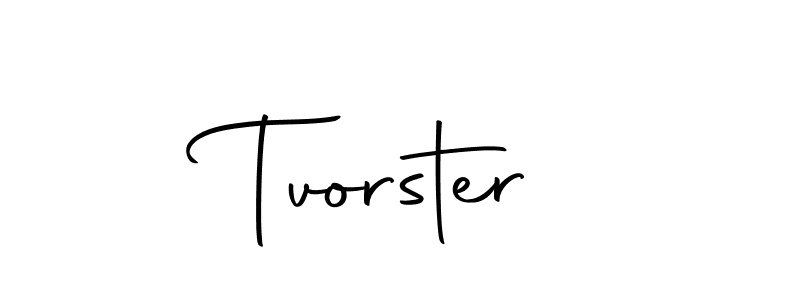 Here are the top 10 professional signature styles for the name Tvorster. These are the best autograph styles you can use for your name. Tvorster signature style 10 images and pictures png
