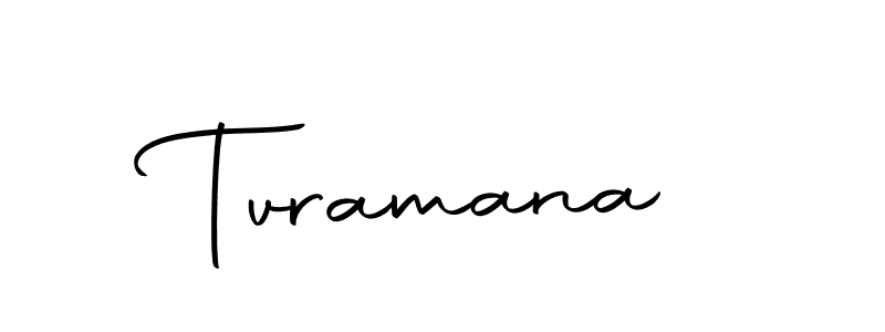 How to make Tvramana signature? Autography-DOLnW is a professional autograph style. Create handwritten signature for Tvramana name. Tvramana signature style 10 images and pictures png