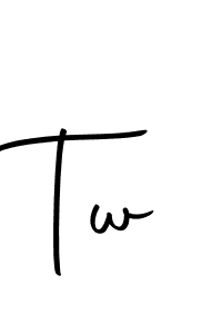 Autography-DOLnW is a professional signature style that is perfect for those who want to add a touch of class to their signature. It is also a great choice for those who want to make their signature more unique. Get Tw name to fancy signature for free. Tw signature style 10 images and pictures png