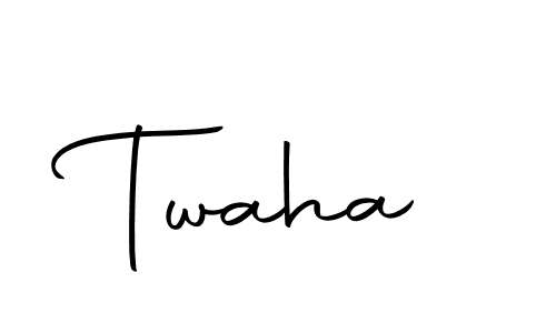 Make a beautiful signature design for name Twaha. Use this online signature maker to create a handwritten signature for free. Twaha signature style 10 images and pictures png