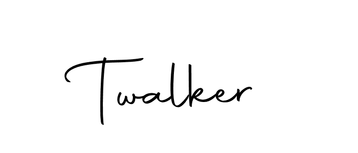 Make a beautiful signature design for name Twalker. With this signature (Autography-DOLnW) style, you can create a handwritten signature for free. Twalker signature style 10 images and pictures png