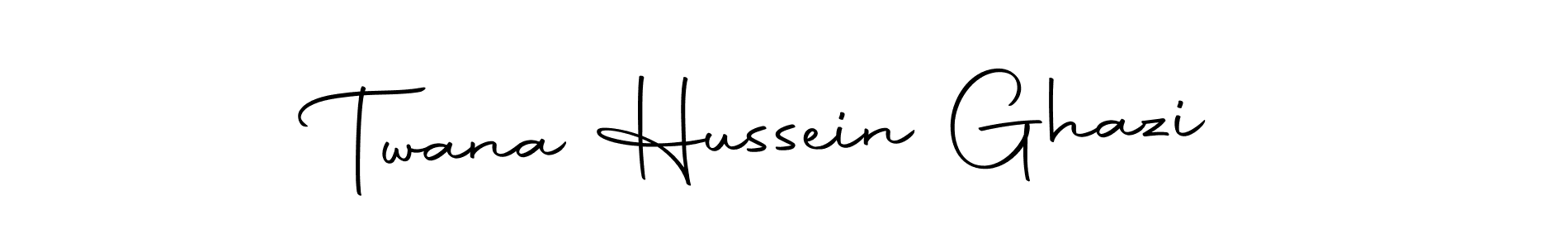 How to make Twana Hussein Ghazi name signature. Use Autography-DOLnW style for creating short signs online. This is the latest handwritten sign. Twana Hussein Ghazi signature style 10 images and pictures png