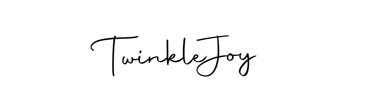 How to make Twinkle  Joy name signature. Use Autography-DOLnW style for creating short signs online. This is the latest handwritten sign. Twinkle  Joy signature style 10 images and pictures png