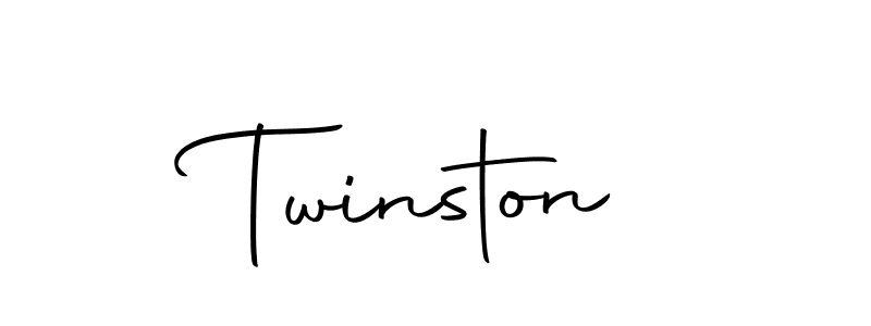 The best way (Autography-DOLnW) to make a short signature is to pick only two or three words in your name. The name Twinston include a total of six letters. For converting this name. Twinston signature style 10 images and pictures png