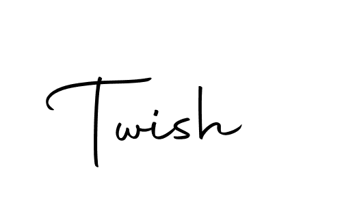 How to make Twish name signature. Use Autography-DOLnW style for creating short signs online. This is the latest handwritten sign. Twish signature style 10 images and pictures png