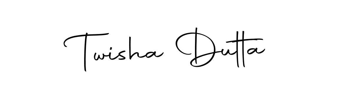 Here are the top 10 professional signature styles for the name Twisha Dutta. These are the best autograph styles you can use for your name. Twisha Dutta signature style 10 images and pictures png