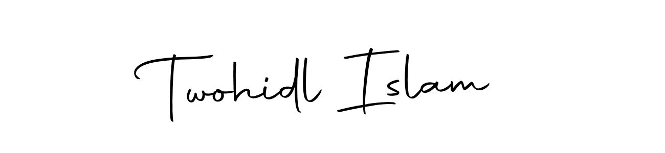 How to make Twohidl Islam signature? Autography-DOLnW is a professional autograph style. Create handwritten signature for Twohidl Islam name. Twohidl Islam signature style 10 images and pictures png