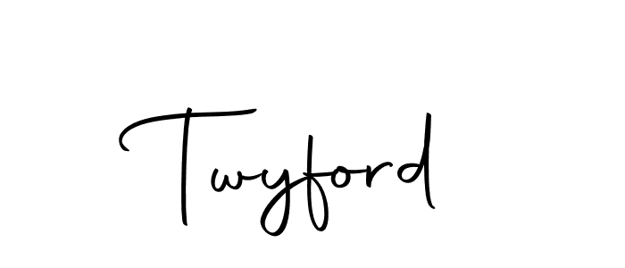 Create a beautiful signature design for name Twyford. With this signature (Autography-DOLnW) fonts, you can make a handwritten signature for free. Twyford signature style 10 images and pictures png