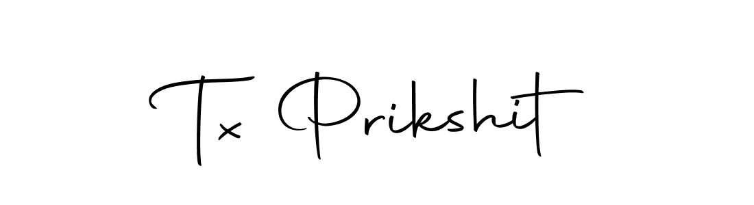 How to make Tx Prikshit signature? Autography-DOLnW is a professional autograph style. Create handwritten signature for Tx Prikshit name. Tx Prikshit signature style 10 images and pictures png