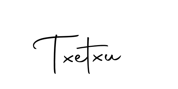 You should practise on your own different ways (Autography-DOLnW) to write your name (Txetxu) in signature. don't let someone else do it for you. Txetxu signature style 10 images and pictures png