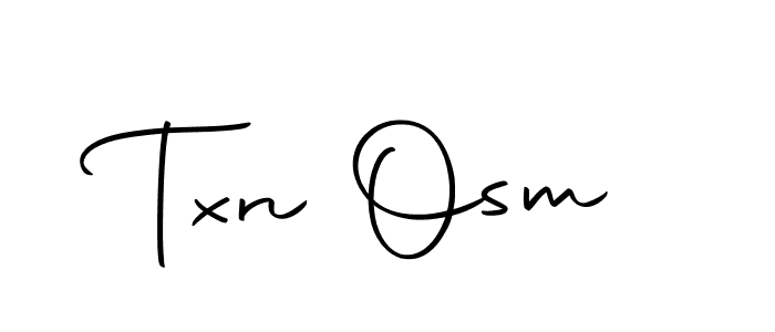 Similarly Autography-DOLnW is the best handwritten signature design. Signature creator online .You can use it as an online autograph creator for name Txn Osm. Txn Osm signature style 10 images and pictures png