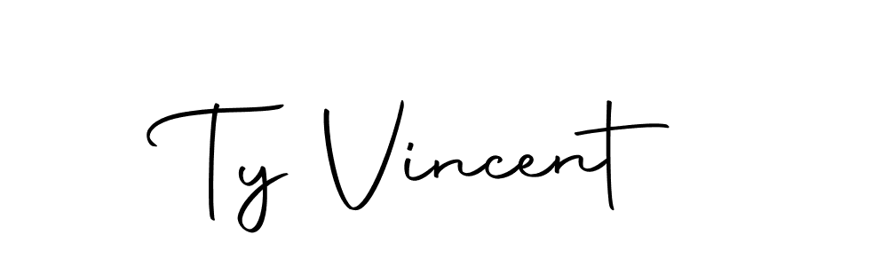 Autography-DOLnW is a professional signature style that is perfect for those who want to add a touch of class to their signature. It is also a great choice for those who want to make their signature more unique. Get Ty Vincent name to fancy signature for free. Ty Vincent signature style 10 images and pictures png