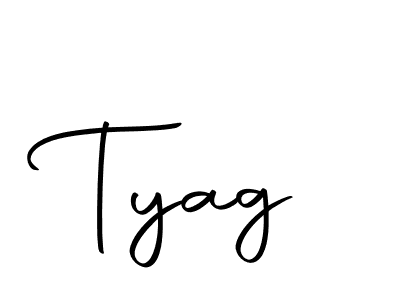 The best way (Autography-DOLnW) to make a short signature is to pick only two or three words in your name. The name Tyag include a total of six letters. For converting this name. Tyag signature style 10 images and pictures png