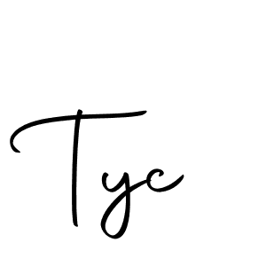 How to make Tyc name signature. Use Autography-DOLnW style for creating short signs online. This is the latest handwritten sign. Tyc signature style 10 images and pictures png